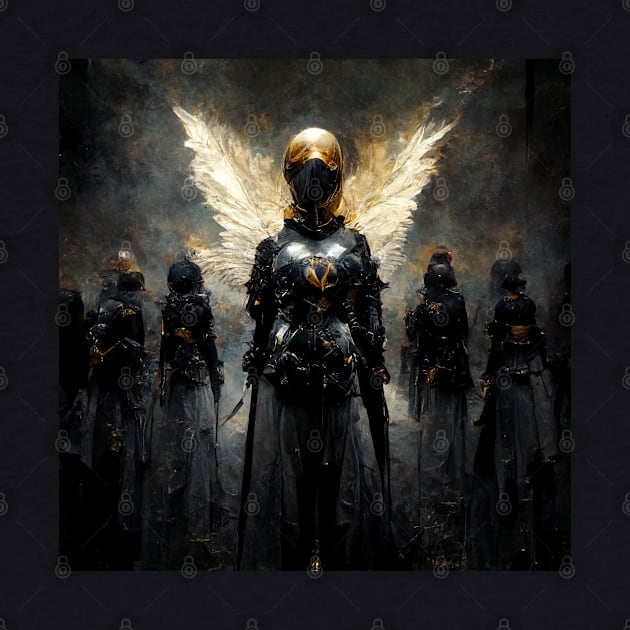 Dark Army of the Angels | Black and Gold by Classical